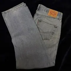 Levi’sリーバイス 550 激渋ブルー テーパード デニム w34 l31