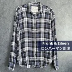 Frank&Eileen ロンハーマン別注 PAUL チェックシャツ モダール