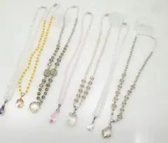 ネックレス 7点セット キラキラ 未使用品 まとめ売り 格安 Dセット