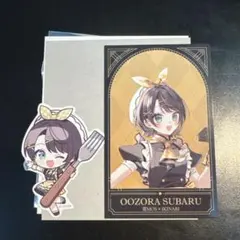常MOS ×いきなりステーキ ランダムホログラム缶バッジ 大空スバル