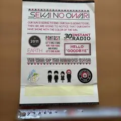 SEKAI NO OWARI ステッカーシート