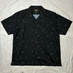 SCHOTT ショット ハワイアンシャツ オープンカラー 刺繍 キューバ