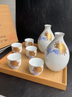 深川製磁 フランクリンポーセリン雪月花 花 器揃猪口五客・徳利二客 2025年最新】深川製磁 徳利の人気アイテム - メルカリ