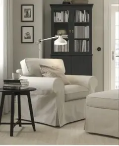 IKEA エークトルプ　一人掛けソファ　パーソナルチェア　ライトベージュ　美品