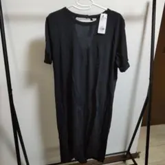 レプシィム  バックスリットクロスワンピース