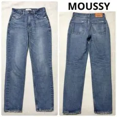 美品 MOUSSY MVS SKINNY 25 マウジー スキニーデニム