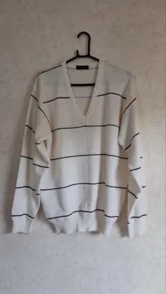 ​【日本製】ANDERSON アンダーソン Vネック セーター LLサイズ