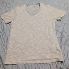 Cook jeans ベージュ 半袖ニット
