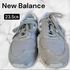 美品　ニューバランス スニーカー グレー 23.5cm New Balance