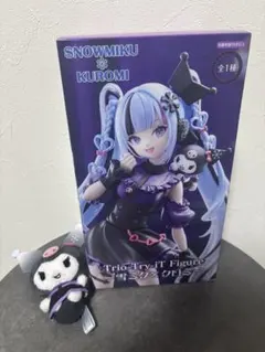【未開封】初音ミク Trio-Try-iT Figureー雪ミク×クロミ