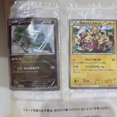 おきがえピカチュウ レックウザ ポケモンカードゲーム イラスト