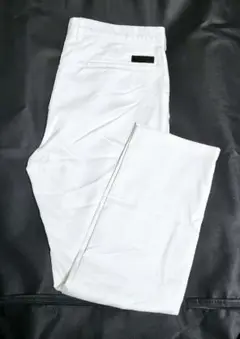 ブラックレーベルクレストブリッジ シャドーチェック 白 チノパン Lサイズ