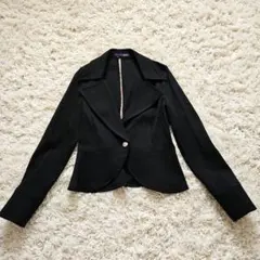 DAKS　ダックス　ジャケット　黒　38のサムネイル