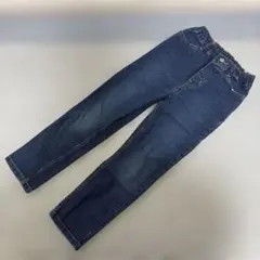 ダークブルーデニムパンツ（ゴムウエスト）