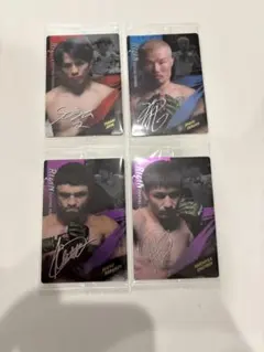 RIZINウエハース25 4選手まとめ売り