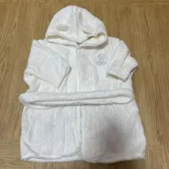 ジェラートピケ　ベビーバスローブ　ガウン　バスタオル