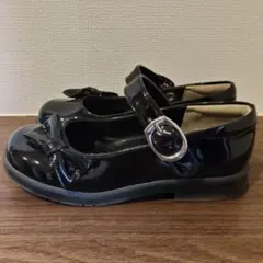 TOPVALU ブラック フォーマルシューズ 18.0cm