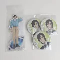名探偵コナン 萩原研二 アクリルスタンド キラキラ缶バッジ