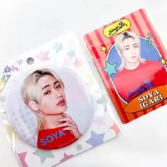 新品未開封　猪狩蒼弥　KEYTOLIT　缶バッジ ＋　プロフィールカード　セット