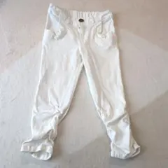 ホワイト パンツ SSサイズ ストレッチ