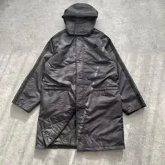 アディダス ベンチコート 防寒 ボア スポーツ サッカー 野球 M グレー