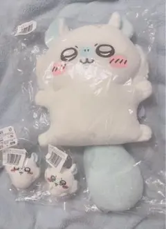 ちいかわ 褒めろッ モモンガだらけくじ B賞 E賞セット 抱っこサイズぬいぐるみ