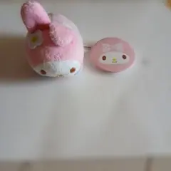 マイメロディ ぬいぐるみ バッジセット
