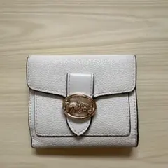 COACH 二つ折り財布 ホワイト