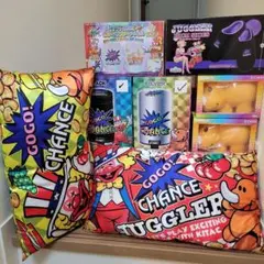 JUGGLER ジャグラーグッズ セット売り ゴミ箱・ツノっち・グラスなど5 