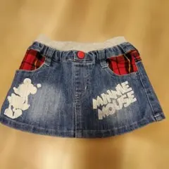 BABYDOLL ミニーマウス デニムスカート 100cm