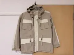 ■H&M■メンズ■マウンテンパーカー■シックベージュ■美品■