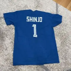 キッズSHINJO 1オフィシャルTシャツ北海道日本ハムファイターズ新庄剛志