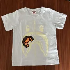 美品⭐️BAPE KIDS シャーク Tシャツ ライトブルー100cm正規品のサムネイル