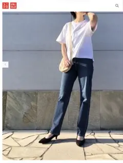 UNIQLO★ スリムストレートハイライズジーンズ　26インチ