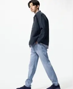 ユニクロ EZYジーンズ 63 BLUE XL