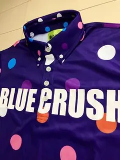 BLUE CRUSH ドット柄シャツ Mサイズ