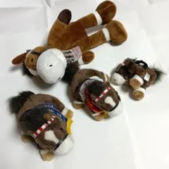 競馬　ＪＲＡ　武豊　競走馬 トウカイテイオーぬいぐるみ 4体セット マスコット