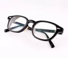 MOSCOT YUKEL 48 22 150 ブラック シルバー - メルカリ