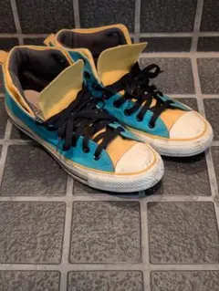 CONVERSE オールスター　ハイカット 青/黄