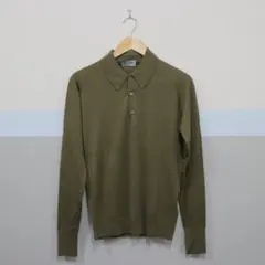 JOHN SMEDLEY DORSET 30Gウールニットポロ XSサイズ