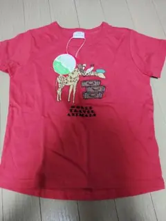 赤いTシャツ　新品未使用のサムネイル