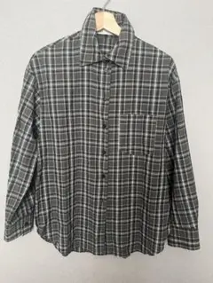 ZARA オーバーサイズチェック柄 長袖シャツ