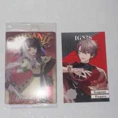 加賀美ハヤト 夜見れな にじさんじ メタルカード ウエハース