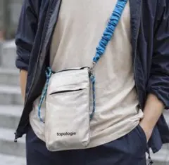 【サコッシュのみ】Topologie シルバーサコッシュ