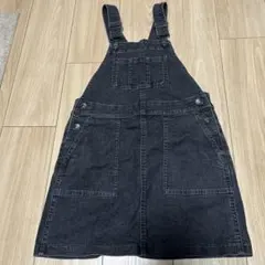 UNIQLO ダークデニム ジャンバースカート