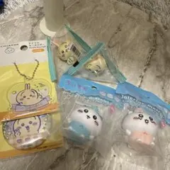 ちいかわ アクリルキーホルダー ソフビマスコット セット