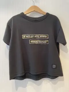 【新品タグ付き】highking ハイキング ワッペン 半袖Tシャツ チャコールのサムネイル