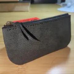 マルゴー　床革　カード入れ　小物入れ　ミニ財布　小物入れ　ポーチ　ヌメ革