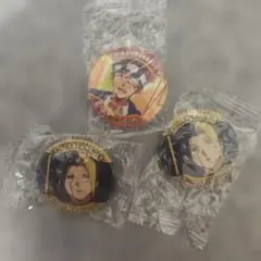 マッシュル×くら寿司コラボ 缶バッジ フィン・エイムズ &ドット・バレットセット