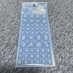 【希少】カミオジャパン ふあみいシマエナガ　ドロップブロックシール タイルシール